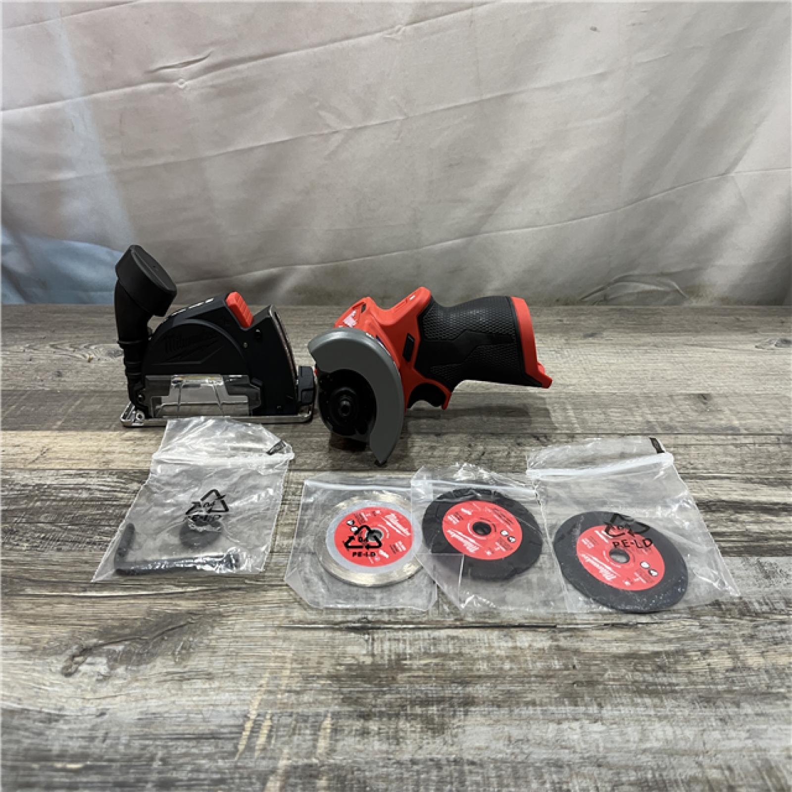 AS-IS Milwaukee FUEL 12V Lithium-Ion Brushless Cordless 3 in. Cut Off Saw (Tool-Only)