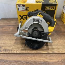 AS-IS DEWALT 20V MAX Cordless Brushless 6-1/2 in. Sidewinder Style Circular Saw (Tool Only)