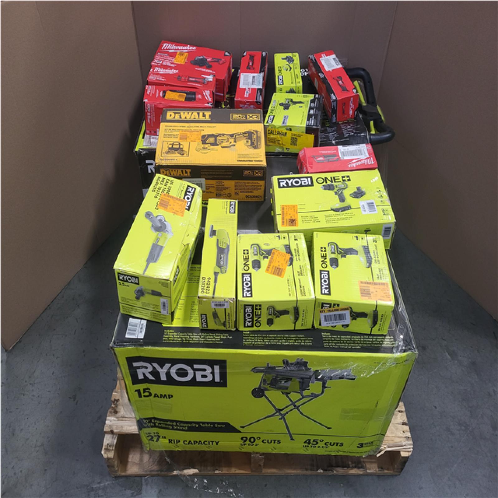 CALIFORNIA AS-IS TOOL PALLET