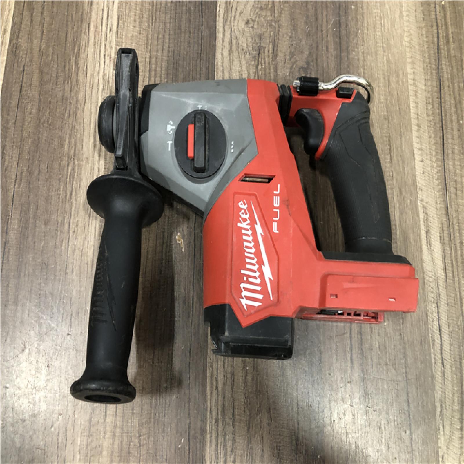 AS-IS Milwaukee  FUEL 18V Lithium-Ion Brushless Cordless 5/8 in. SDS-Plus Rotary Hammer (Tool-Only)