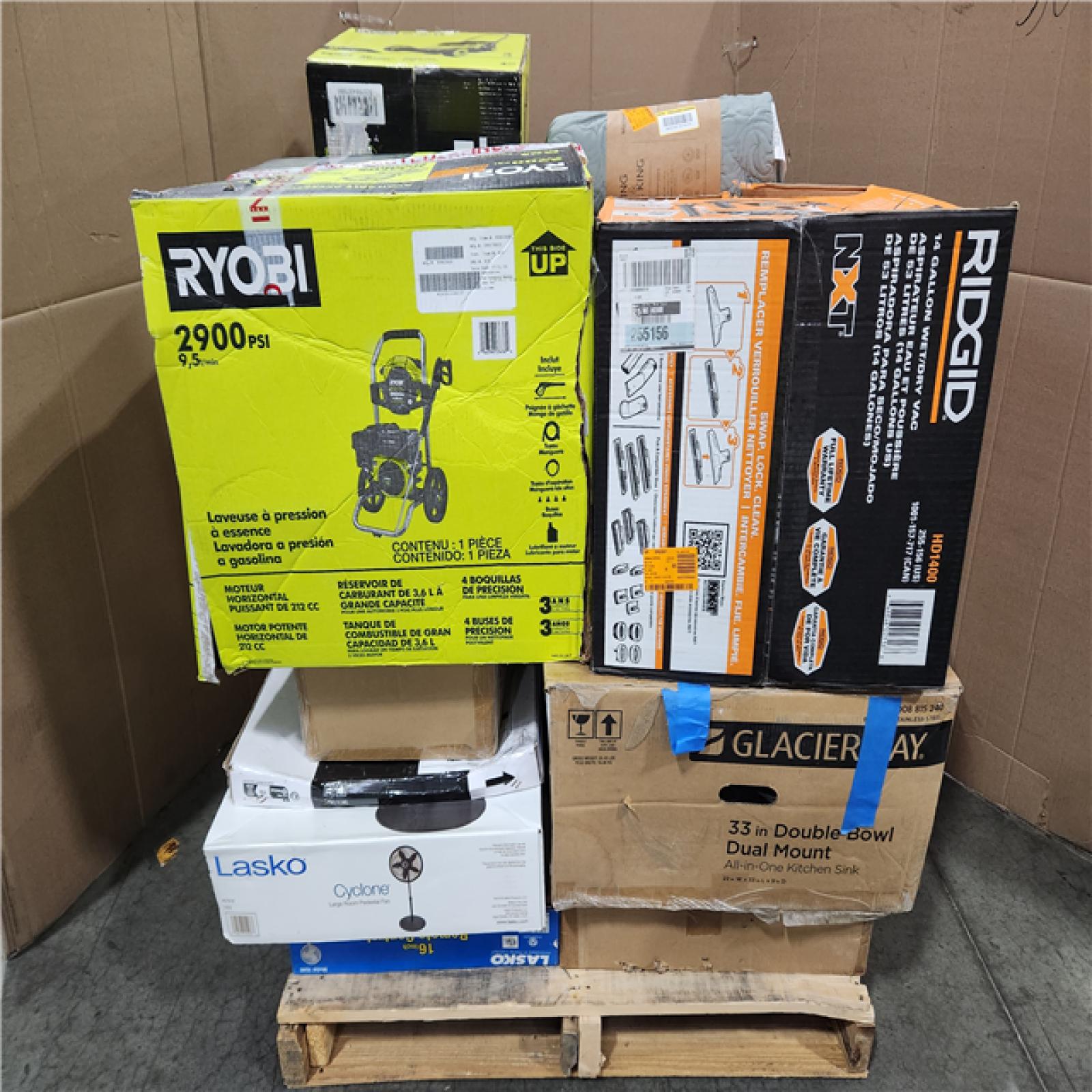 CALIFORNIA AS-IS HOME IMPROVEMENT PALLET