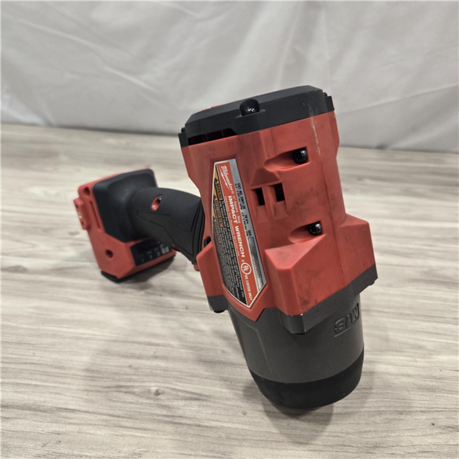 AS-IS Milwaukee M18 FUEL 18V Cordless 1/2 in. Impact Wrench  (Tool-Only)