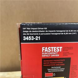 NEW! - Milwaukee M12 FUEL 1/4 Inch Hex Impact Driver Kit