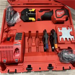 AS-IS Milwaukee M18 18V Lithium-Ion Cordless Short Throw PEX Press Tool Kit