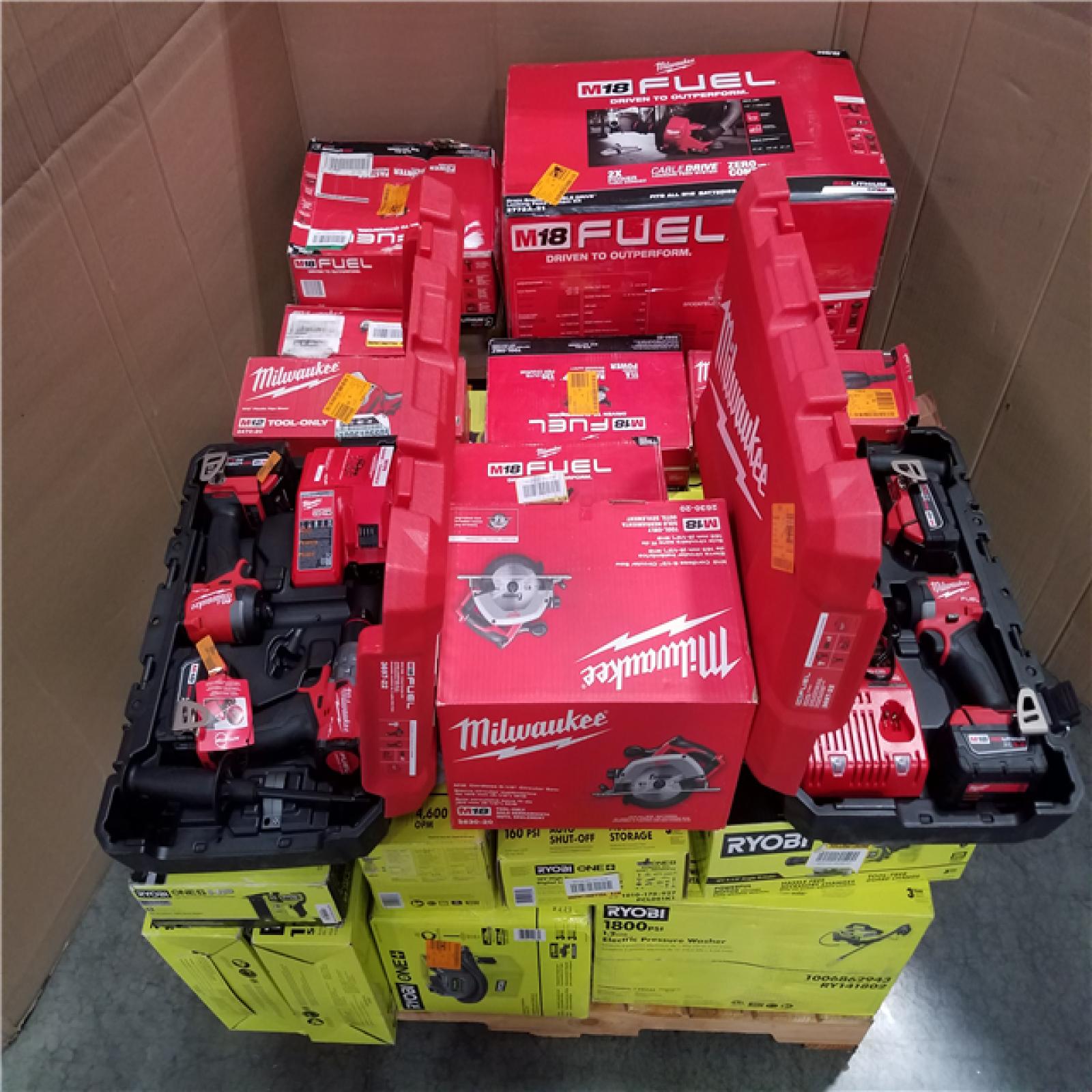 CALIFORNIA AS-IS TOOL PALLET