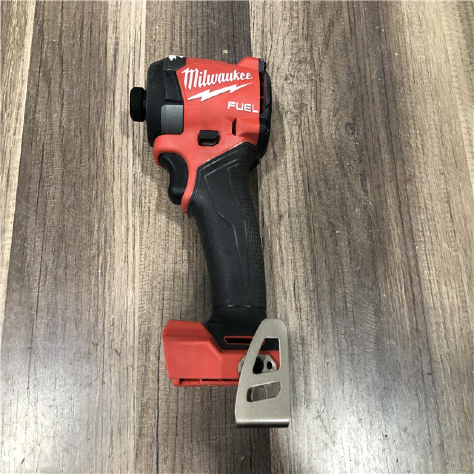 AS-IS Milwaukee FUEL 18V Lithium-Ion Brushless Cordless 1/4 in. Hex Impact Driver (Tool-Only)