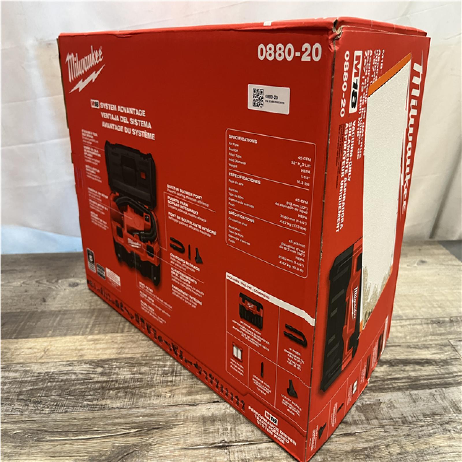 NEW - Milwaukee 18-Volt 2 Gal. Lithium-Ion Cordless Wet/Dry Vacuum (Vacuum-Only)