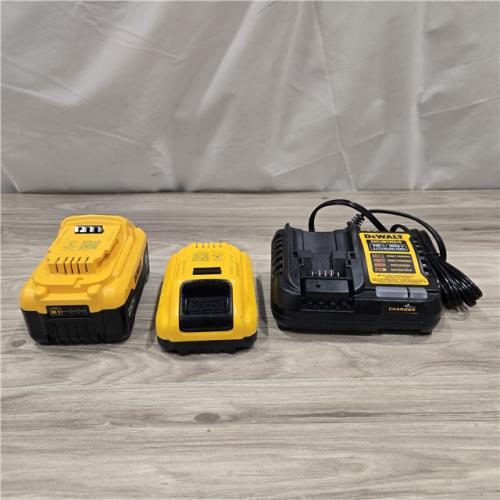 AS-IS DEWALT 20V MAX Lithium-Ion 6.0Ah and 4.0Ah Battery and Charger Starter Kit