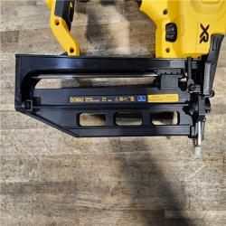 HOUSTON LOCATION - AS-IS DEWALT 20V MAX XR 16-Gauge Lithium-Ion Cordless Finish Nailer (Tool Only)