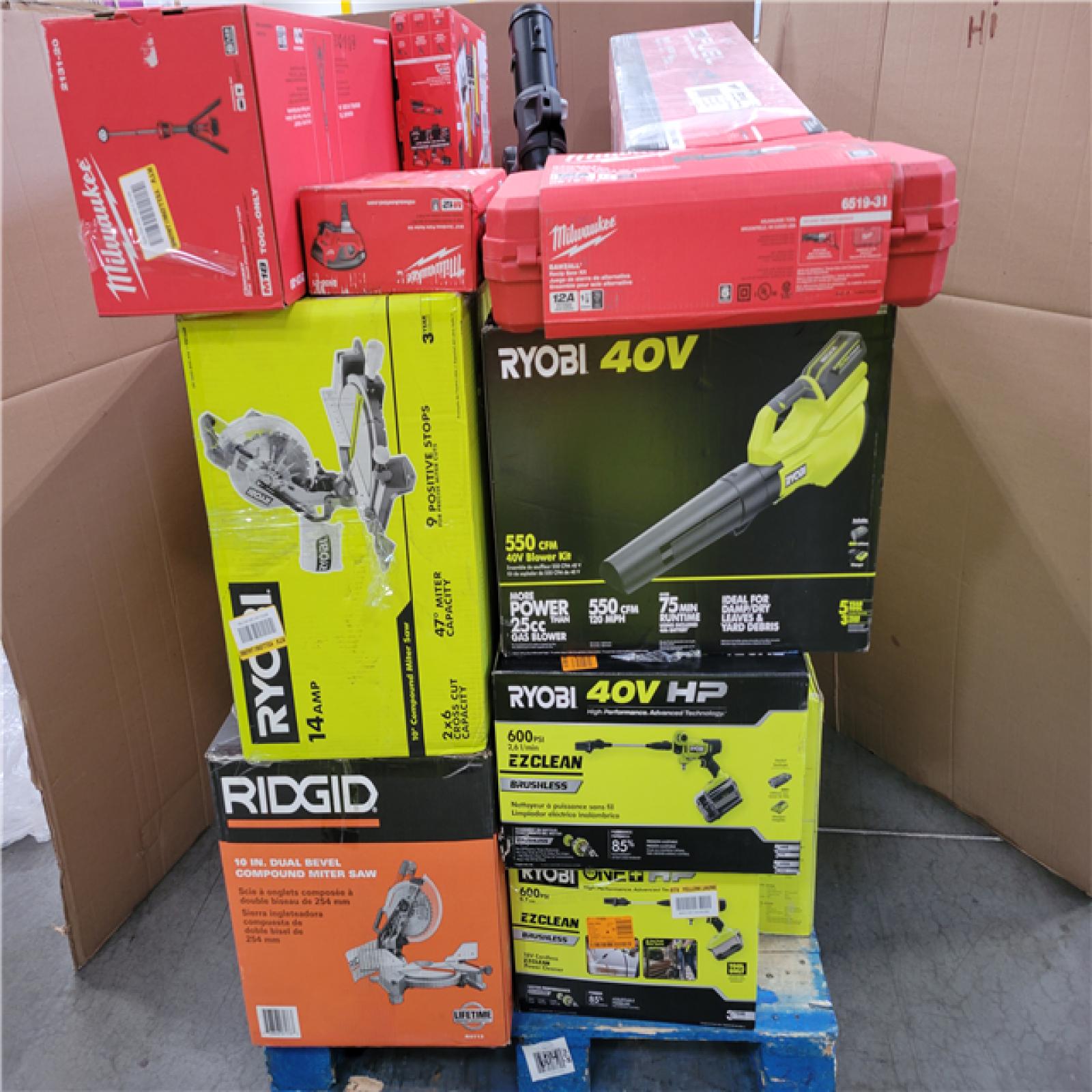 CALIFORNIA AS-IS TOOL PALLET