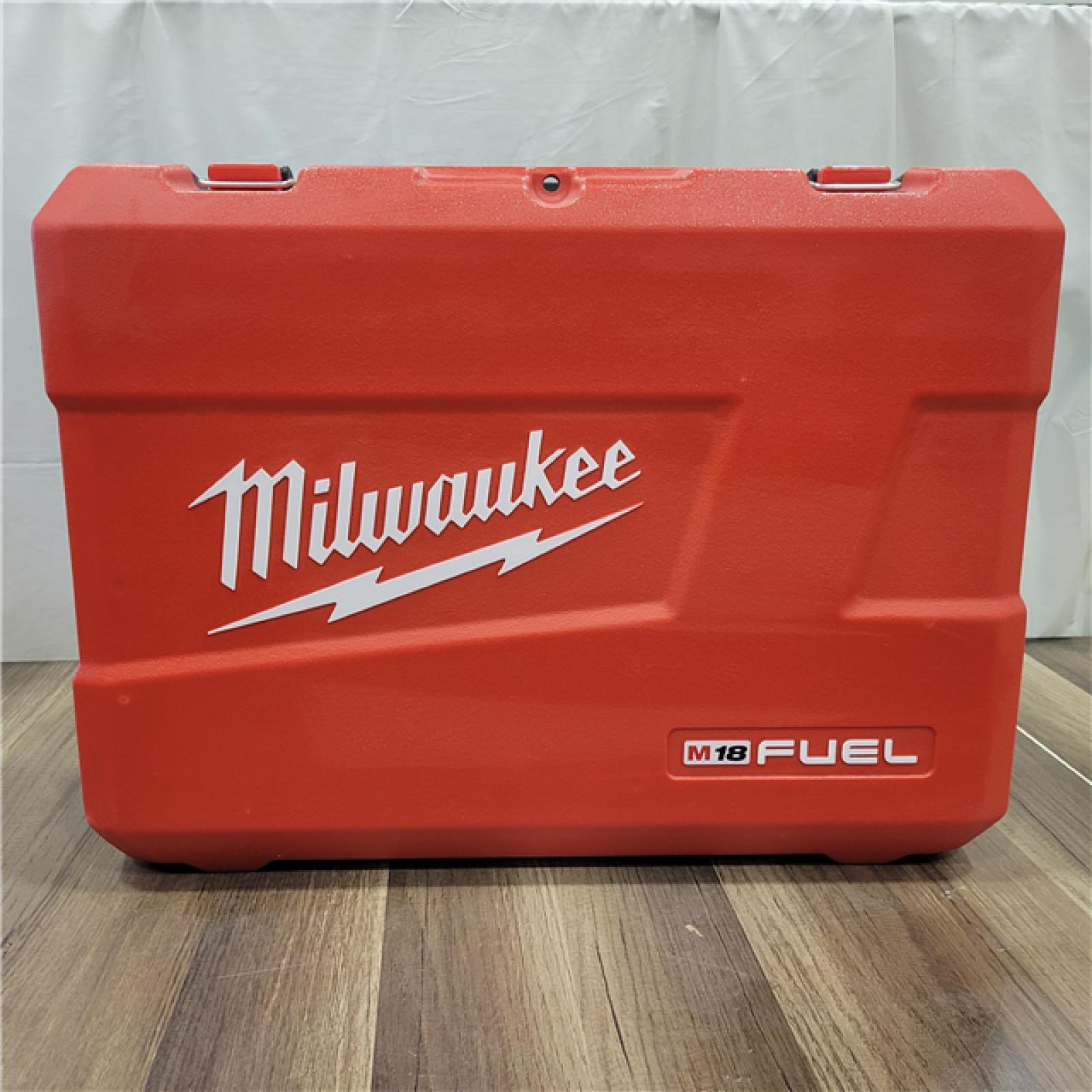 AS-IS Milwaukee M18 Fuel 18-Volt Lithium-Ion Brushless Cordless 1/2 in. - 2 in. Expansion Tool Kit, with 3-Heads, 2-Batteries