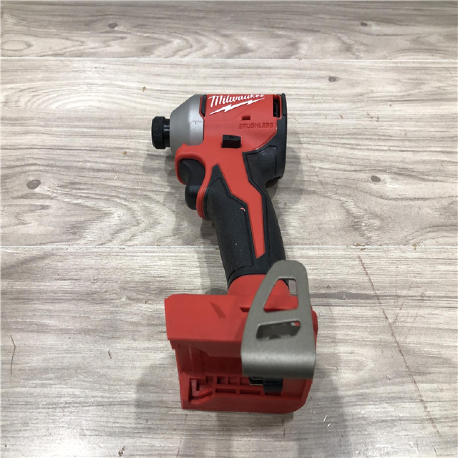 AS-IS Milwaukee M18 Compact Brushless 1/4  Hex Impact Driver Kit