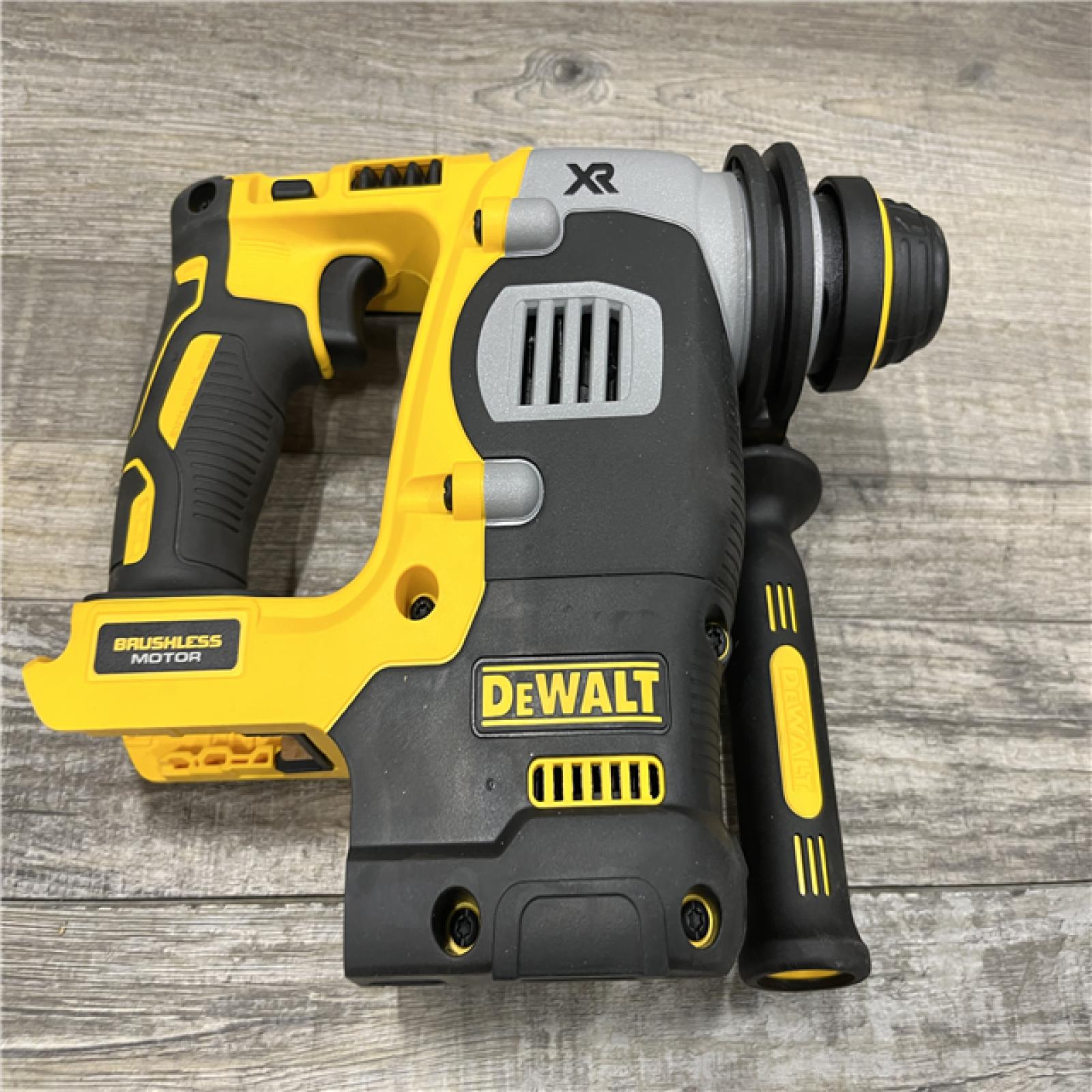 AS-IS DEWALT 20V MAX XR Cordless Brushless 1 in. SDS Plus L-Shape Rotary Hammer (Tool Only)