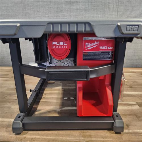 HOUSTON LOCATION - AS-IS Milwaukee M18 FUEL ONE-KEY 18-Volt Lithium-Ion Brushless Cordless 8-1/4 in. Table Saw (Tool-Only)