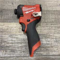 AS-IS Milwaukee  FUEL 12-Volt Lithium-Ion Brushless Cordless 1/4 in. Hex Impact Driver Compact Kit