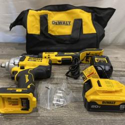 AS-IS DEWALT 20V Lithium-Ion Cordless 2-Tool Combo Kit