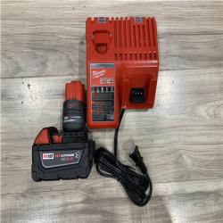 Milwaukee FUEL 18V Cordless Mid Torque 1/2 in. Impact Wrench w/ M12 FUEL 3/8 in. Ratchet Combo Kit