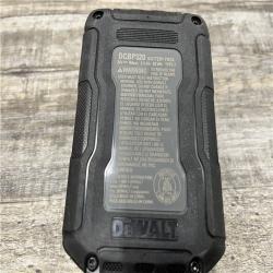 AS-IS DEWALT 20V MAX XR POWERSTACK Lithium-Ion Battery Starter Kit with 3.5Ah Battery and Charger