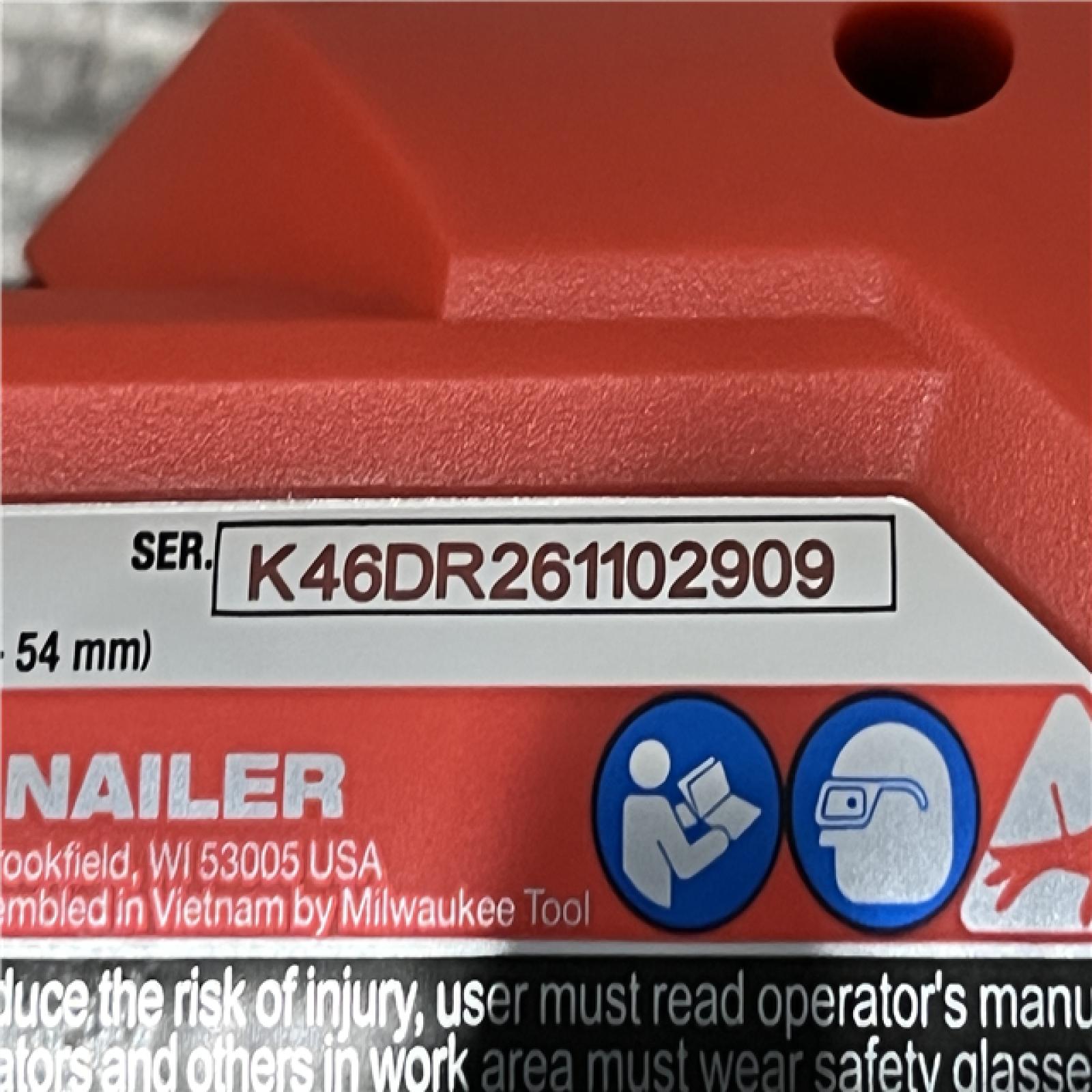 AS-IS Milwaukee FUEL 18-Volt Lithium-Ion Brushless Cordless Gen II 18-Gauge Brad Nailer (Tool-Only)