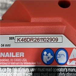AS-IS Milwaukee FUEL 18-Volt Lithium-Ion Brushless Cordless Gen II 18-Gauge Brad Nailer (Tool-Only)