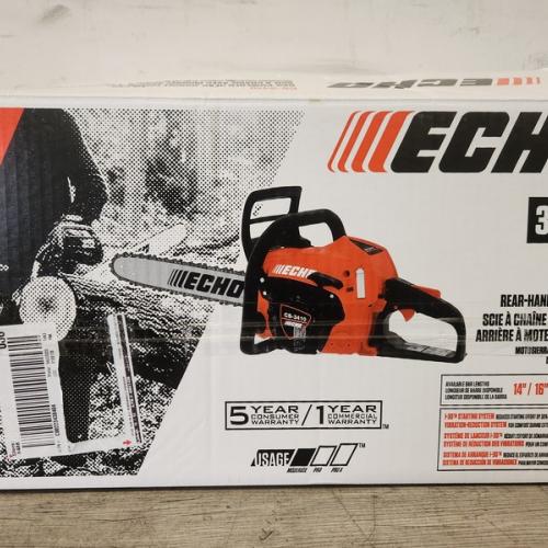 Phoenix NEW ECHO 14 in. 34.4 cc Gas 2-Stroke Rear Handle Chainsaw with Automatic Chain Oiler