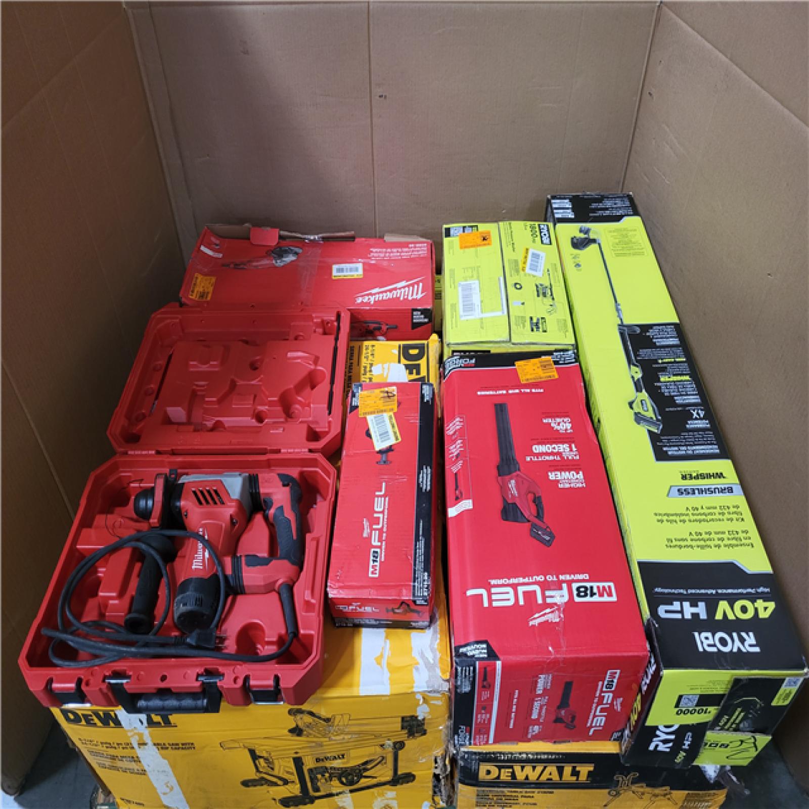 CALIFORNIA AS-IS TOOL PALLET