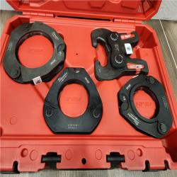 AS-IS- 2-1/2 in. - 4 in. CTS-V Pivoting Press Ring Kit for M18 FORCE LOGIC Press Tools