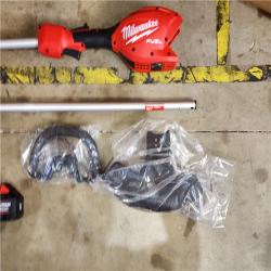 HOUSTON LOCATION - AS-IS (APPEARS LIKE NEW) M18 FUEL 18V 16 in. Brushless Cordless Battery Powered String Trimmer W/QUIK-LOK Attachment Capability & 8.0 Ah Battery