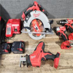 HOUSTON LOCATION - AS-IS Milwaukee M18 4-Tool Combo Kit