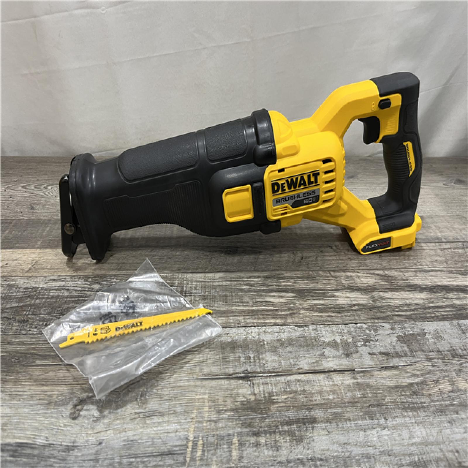 AS-IS DEWALT FLEXVOLT 60V MAX Cordless Brushless Reciprocating Saw (Tool Only)