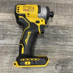 AS-IS DEWALT Atomic 20V Max Lithium-Ion Brushless Cordless Compact 1/4 in. Impact Driver Kit