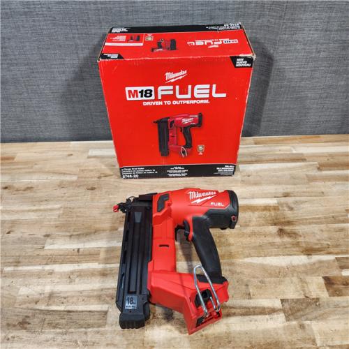 HOUSTON LOCATION - AS-IS Milwaukee FUEL 18-Volt Lithium-Ion Brushless Cordless Gen II 18-Gauge Brad Nailer (Tool-Only)
