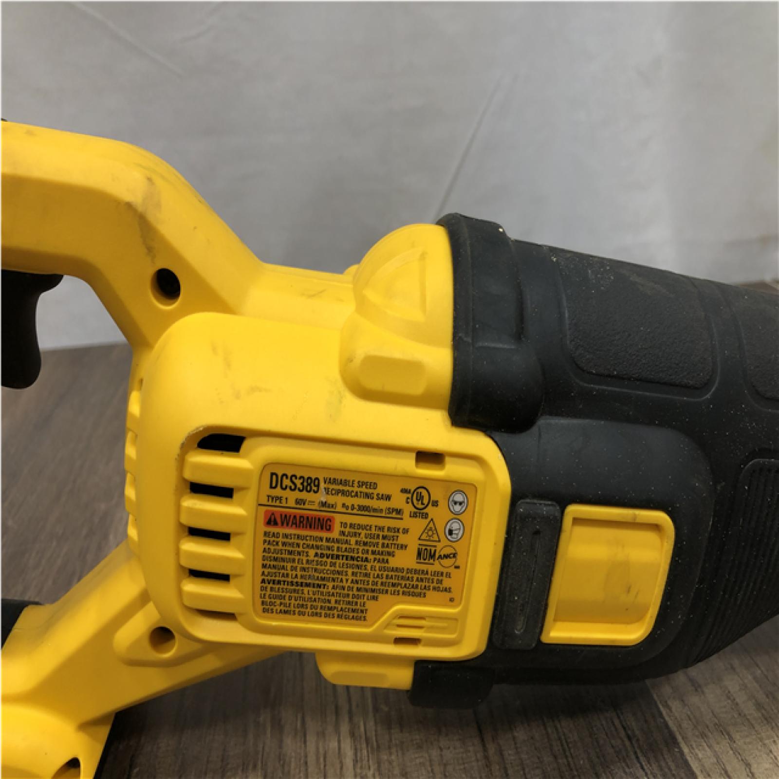AS-IS DEWALT FLEXVOLT 60V MAX Cordless Brushless Reciprocating Saw (Tool Only)