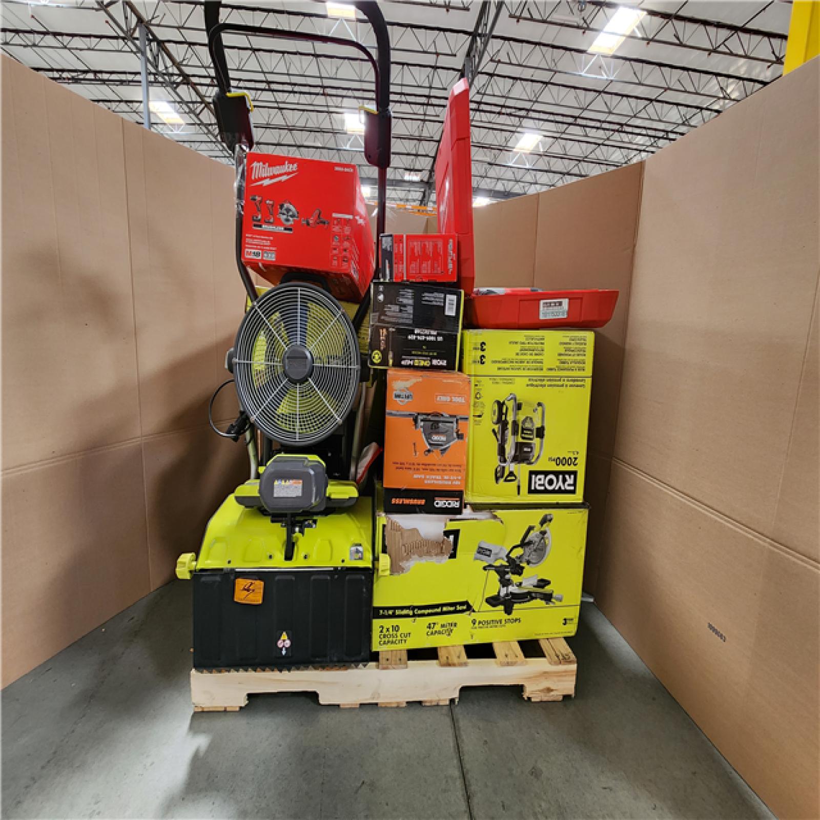 CALIFONIA  AS-IS TOOL PALLET