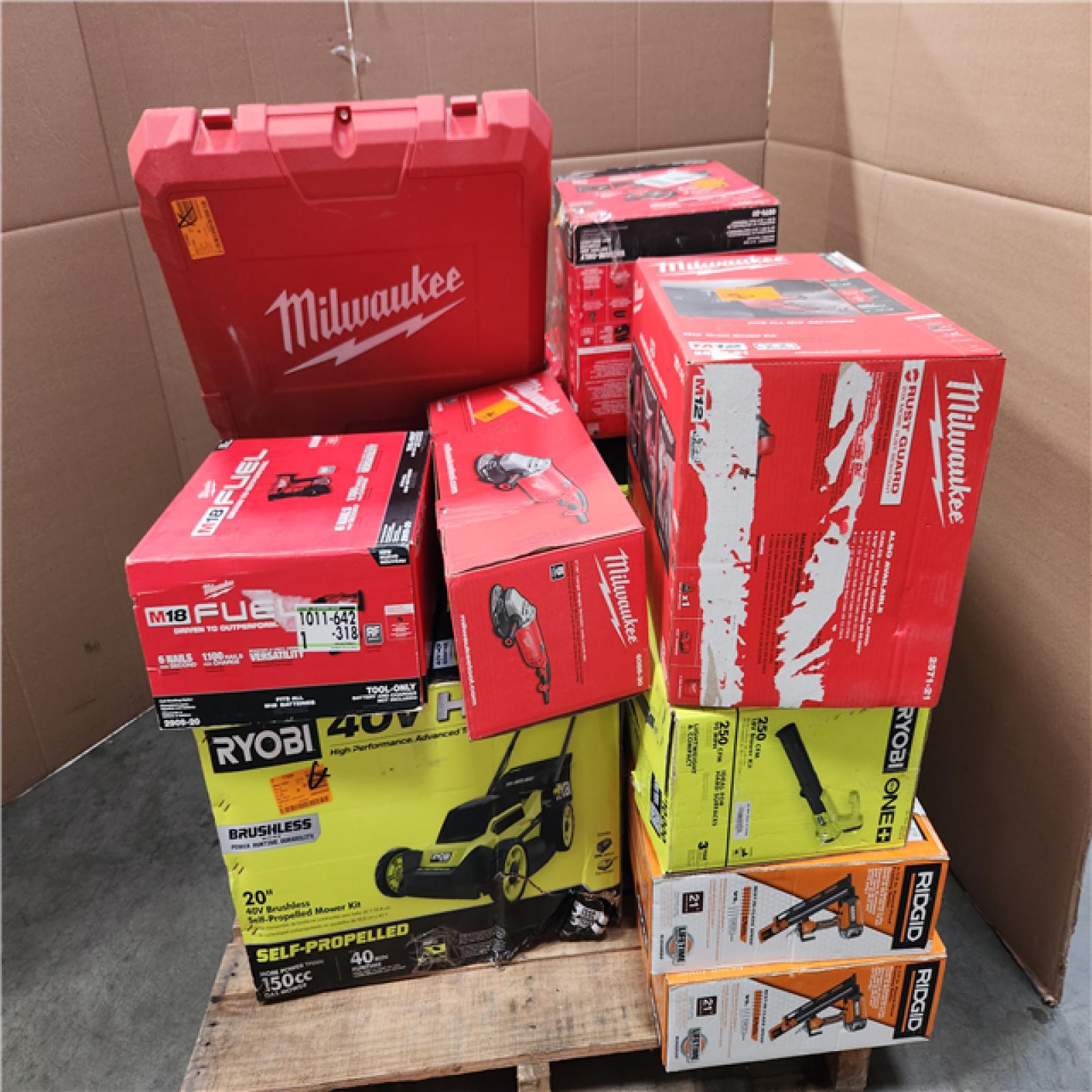 CALIFORNIA AS-IS TOOL PALLET