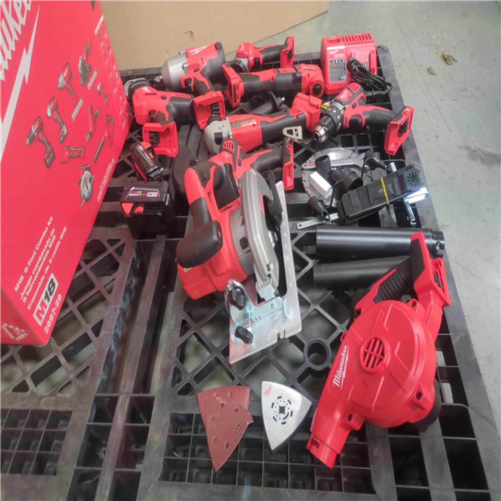 CALIFORNIA AS-IS M18 9-Tool Combo Kit