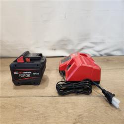 AS-IS- Milwaukee 18-Volt Lithium-Ion REDLITHIUM FORGE Starter Kit with 12.0Ah Battery and Charger