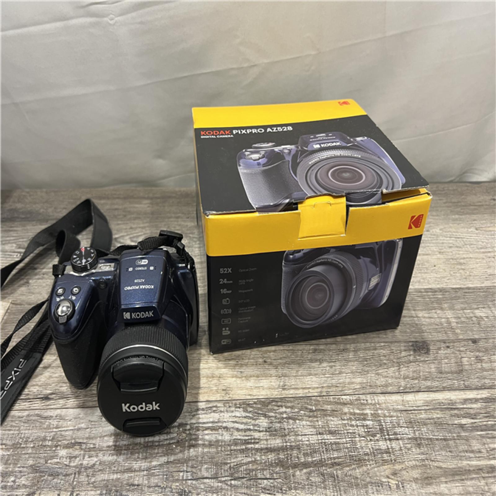 AS-IS Kodak Astro Zoom AZ528 Digital Camera in BlUE
