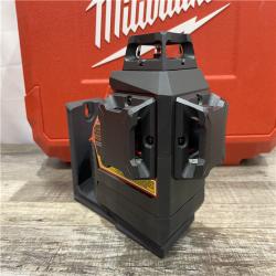AS-IS Milwaukee 12-Volt Lithium-Ion Cordless Green 250 ft. 3-Plane Laser Level Kit