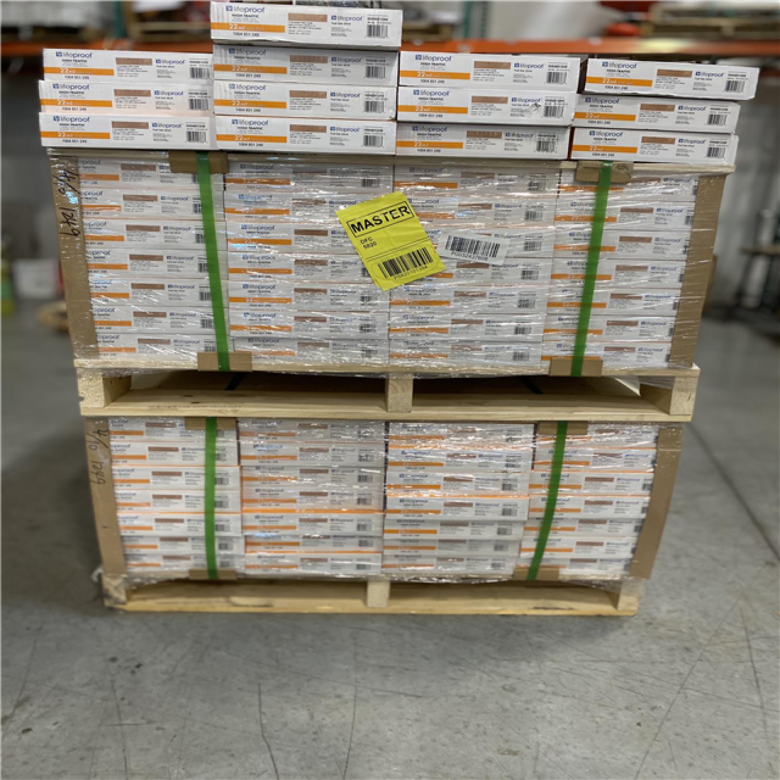 DALLAS LOCATION - Lifeproof Trail Oak 22 MIL x 8.7 in. W x 48 in. L Click Lock Waterproof Luxury Vinyl Plank Flooring PALLET - (69 UNITS)