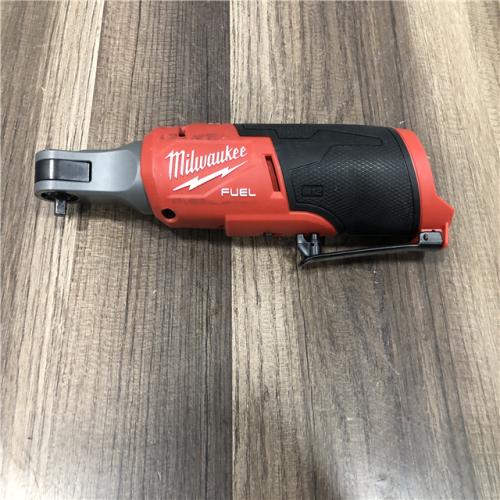AS-IS Milwaukee FUEL 12V Lithium-Ion Brushless Cordless High Speed 1/4 in. Ratchet (Tool-Only)