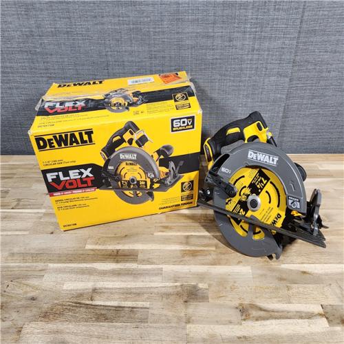 HOUSTON LOCATION - AS-IS DeWALT Flexvolt Max 7-1/4  60V Brushless Circular Saw DCS578B (Bare Tool)