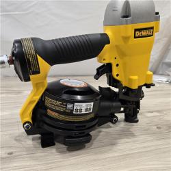 LIKE NEW! - DeWalt 15 Degree Pneumatic Coil Roofing Nailer