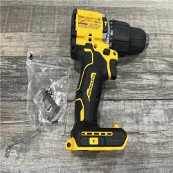 AS-IS DEWALT ATOMIC 20-Volt MAX Brushless Cordless 1/2 in. Hammer Drill (Tool-Only)