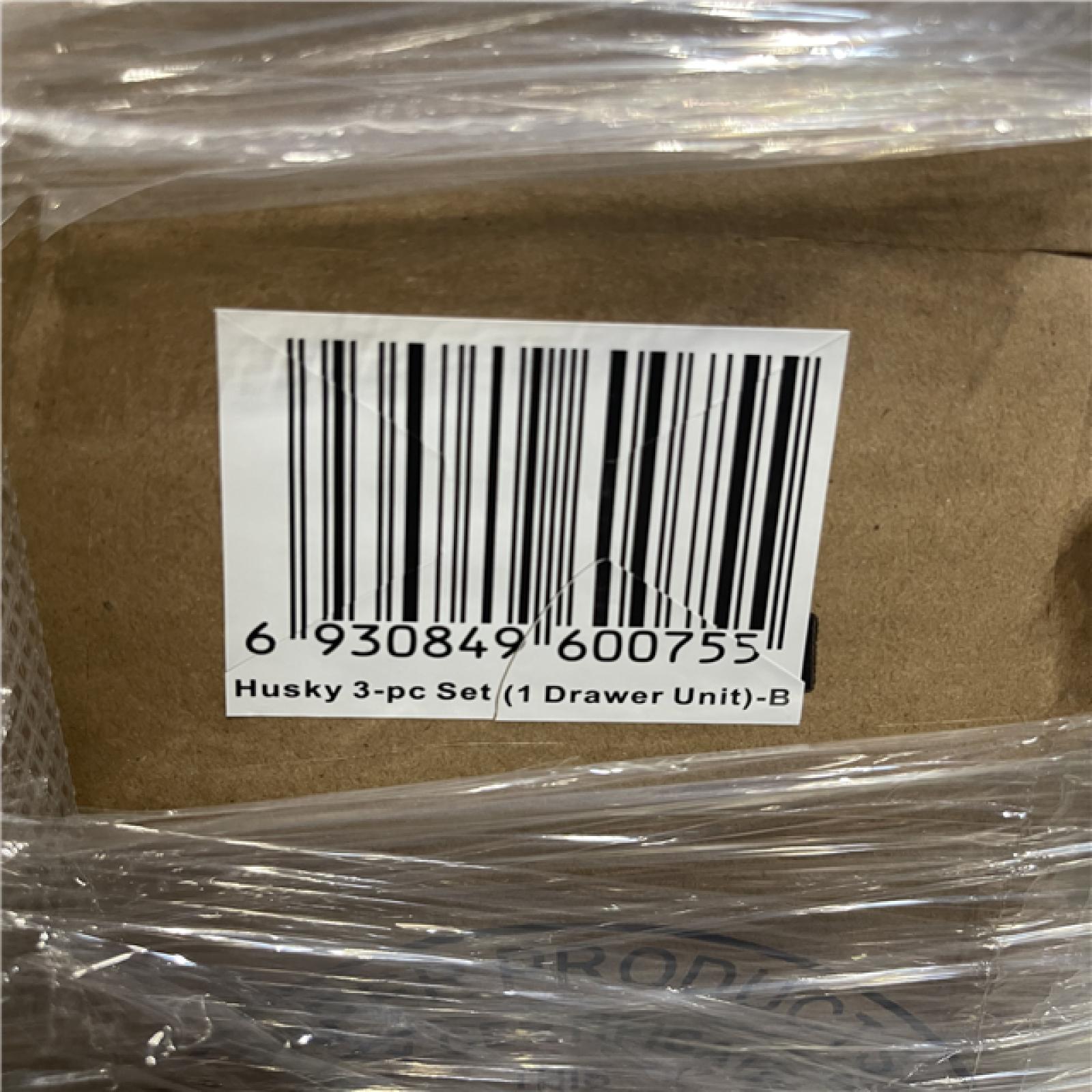 DALLAS LOCATION- Husky 4-Piece Regular Duty Welded Steel Garage Storage System in Black