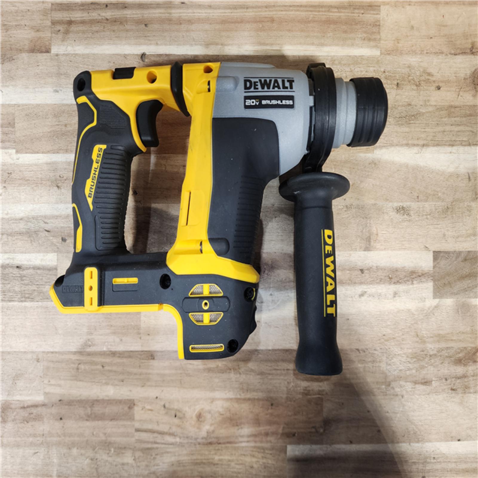 HOUSTON LOCATION - AS-IS DEWALT ATOMIC 20V MAX Cordless Brushless Ultra-Compact 5/8 in. SDS Plus Hammer Drill (Tool Only)
