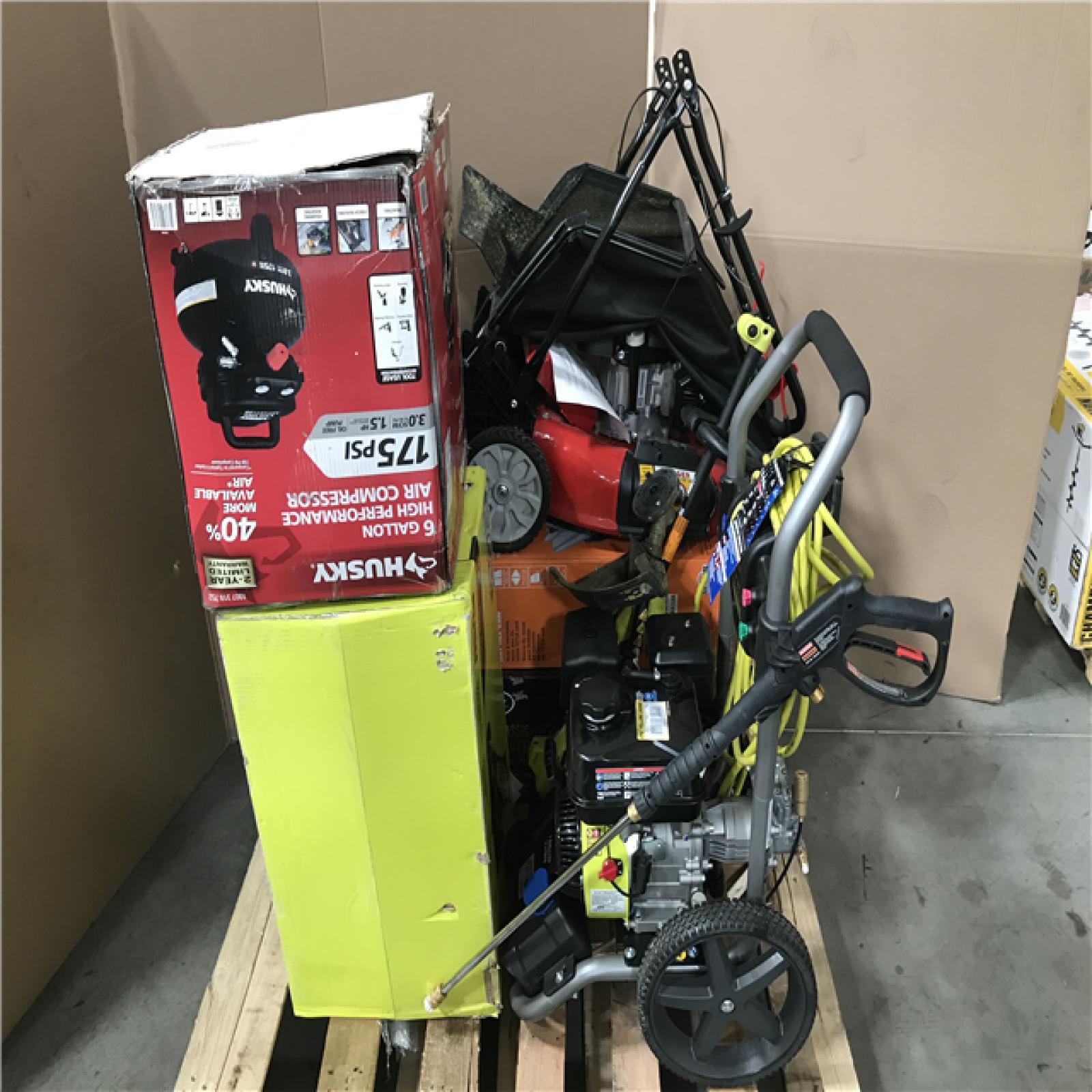 CALIFORNIA AS-IS OUTDOOR POWER EQUIPMENT