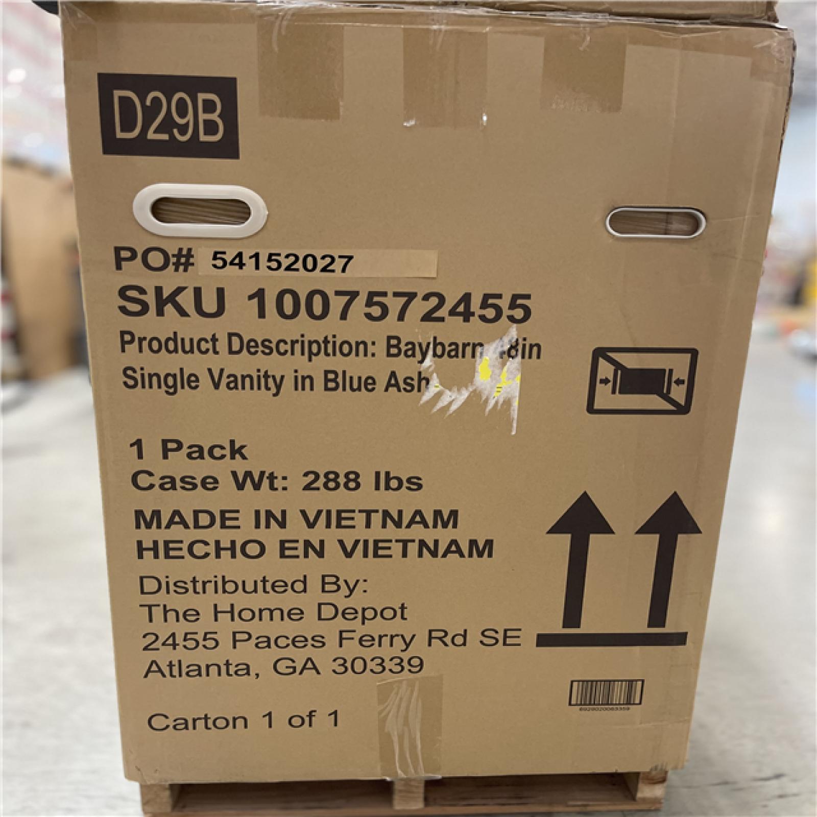 DALLAS LOCATION- AS-IS HOME IMPROVEMENT PALLET