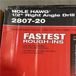 NEW! - Milwaukee M18 FUEL GEN II 18V Lithium-Ion Brushless Cordless 1/2 in. Hole Hawg Right Angle Drill (Tool-Only)