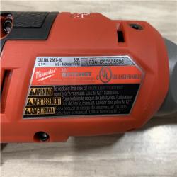 Milwaukee FUEL 18V Cordless Mid Torque 1/2 in. Impact Wrench w/ M12 FUEL 3/8 in. Ratchet Combo Kit